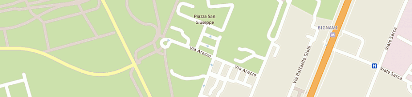 Mappa della impresa de gennaro massimiliano a MILANO