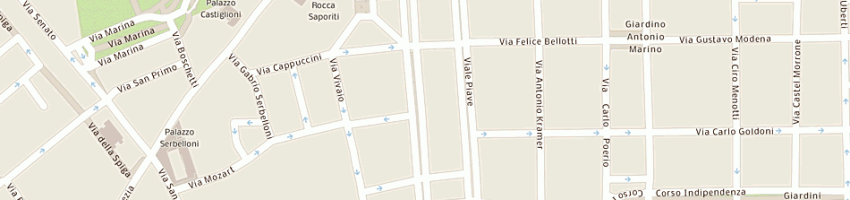Mappa della impresa caraceni tommaso a MILANO