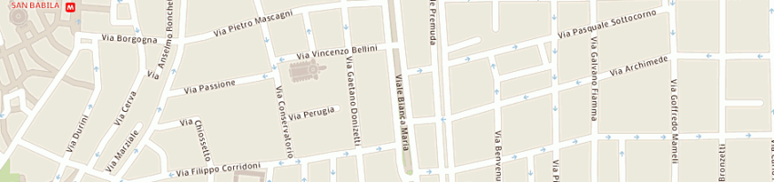Mappa della impresa eldat (srl) a MILANO