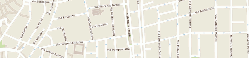 Mappa della impresa studio associato di liberto-negri dei rag l di liberto e o negri a MILANO