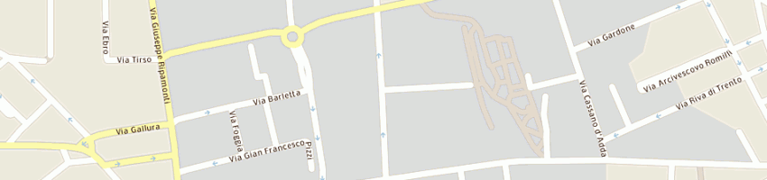 Mappa della impresa gemini allestimenti a MILANO