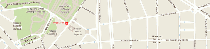 Mappa della impresa publicompany srl a MILANO