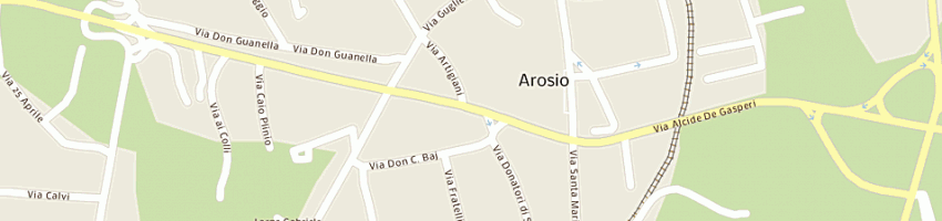Mappa della impresa rigoli emilio a AROSIO