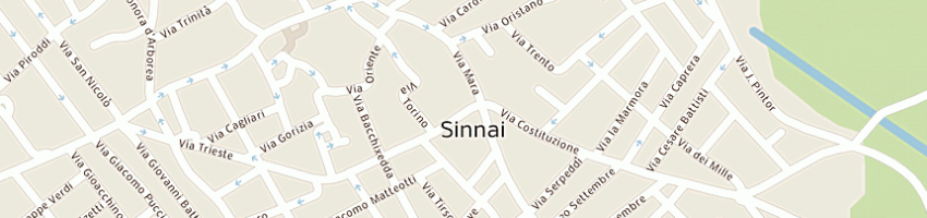 Mappa della impresa sacceddu rosalba a SINNAI