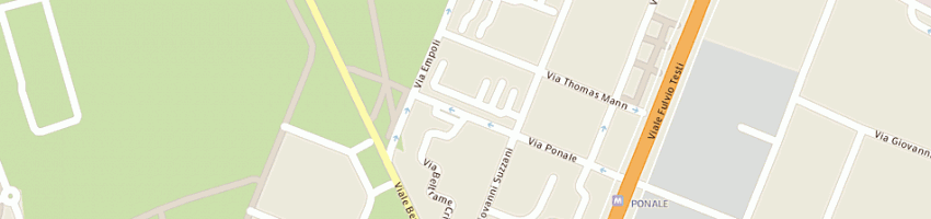 Mappa della impresa cartoleria bianchi snc di bianchi annamaria e c a MILANO
