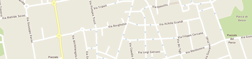 Mappa della impresa caimi romano a DESIO