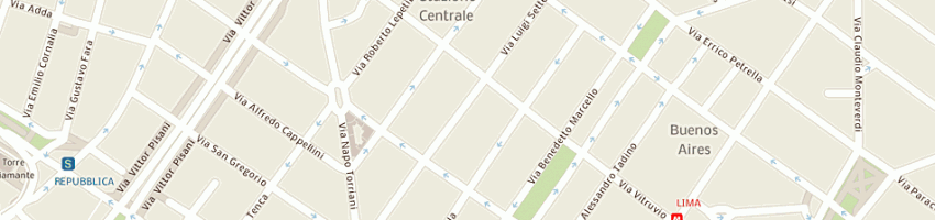 Mappa della impresa master srl a MILANO