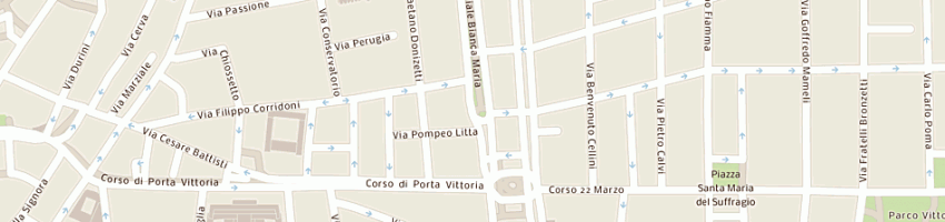 Mappa della impresa multimedia pharma srl a MILANO
