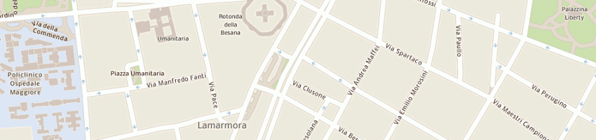 Mappa della impresa edoardo srl a MILANO