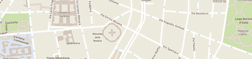 Mappa della impresa mentana srl a MILANO