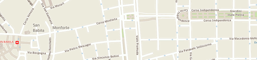 Mappa della impresa intertaxcons international tax consulting srl a MILANO