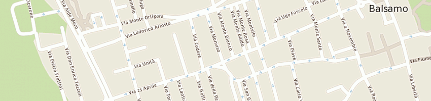 Mappa della impresa trattoria degli orti bedeschi camillo a MILANO