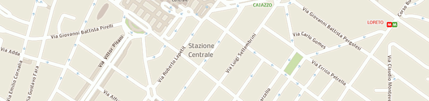 Mappa della impresa in - comm srl a MILANO