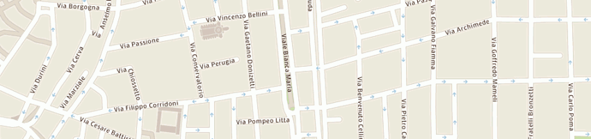 Mappa della impresa gulotta mario a MILANO
