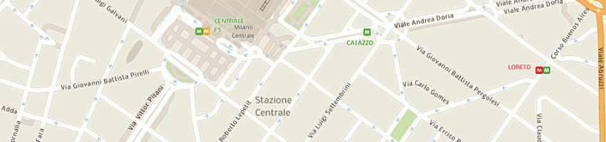 Mappa della impresa metis asp srl a MILANO
