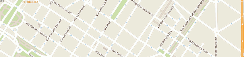 Mappa della impresa sphaera srl a MILANO