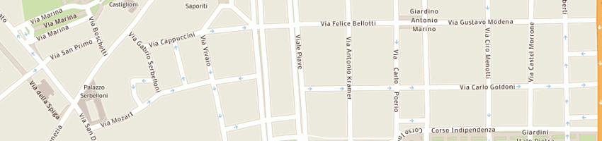 Mappa della impresa eredi guidorzi luigi di guidorzi antonio e c a MILANO