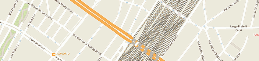 Mappa della impresa sds a MILANO