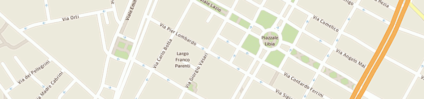 Mappa della impresa raffaele sparapano a MILANO