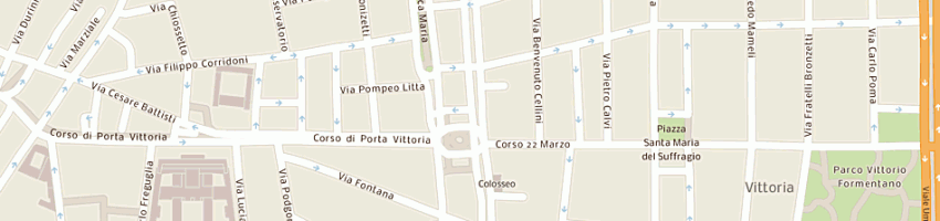 Mappa della impresa nobile emanuele a MILANO