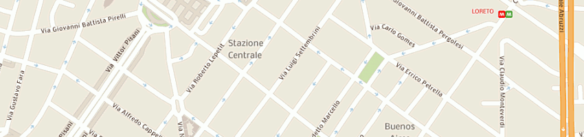 Mappa della impresa rosenberg srl a MILANO