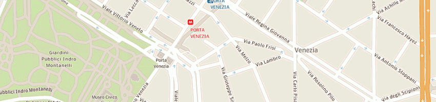Mappa della impresa irvine james montgomery a MILANO