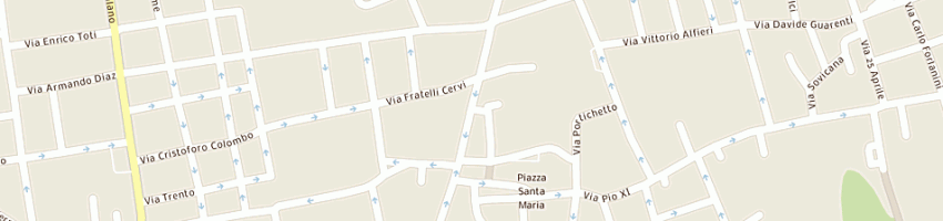 Mappa della impresa guenzati enrico a DESIO