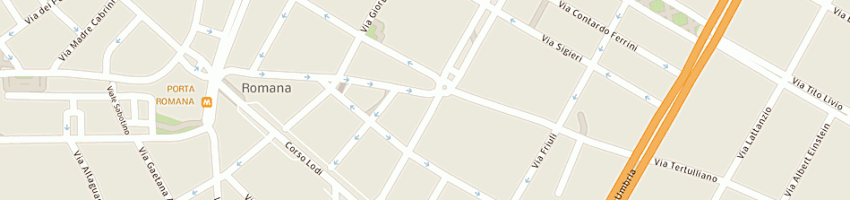 Mappa della impresa guaragna emanuele a MILANO