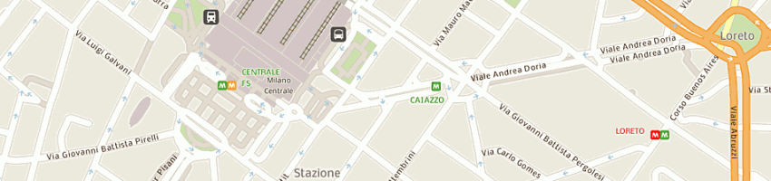 Mappa della impresa assicurazione le assicurazioni d'italia (spa) a MILANO