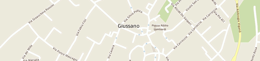 Mappa della impresa videosat di citterio maurizio a GIUSSANO