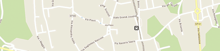 Mappa della impresa bar totem cafe' a AROSIO