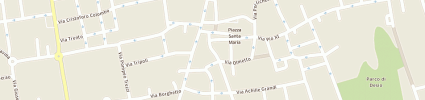 Mappa della impresa rosticceria casablanca snack a DESIO