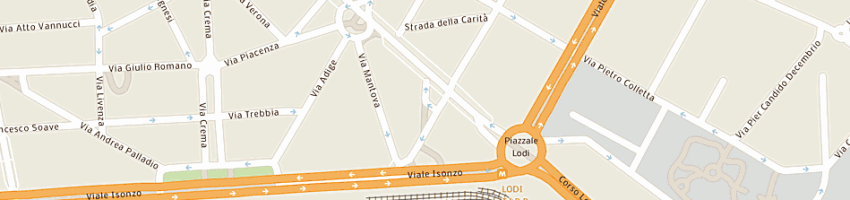 Mappa della impresa tfa tecnologie e forniture abitattive (srl) a MILANO