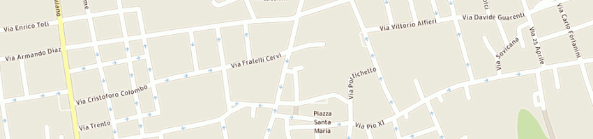 Mappa della impresa sesam spa a DESIO