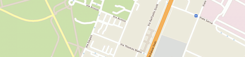 Mappa della impresa on duty sas di roma luca e c a MILANO