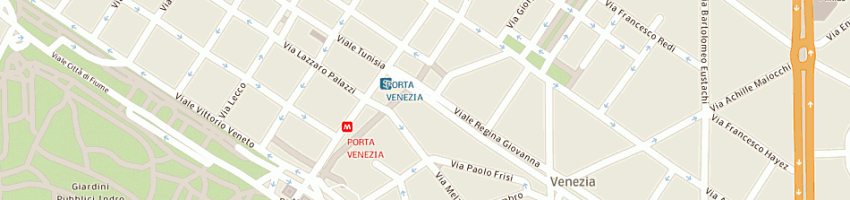 Mappa della impresa evidenze srl a MILANO