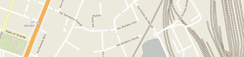 Mappa della impresa datalignum srl a MILANO
