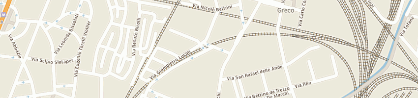 Mappa della impresa siasprint service srl a MILANO