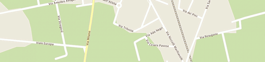 Mappa della impresa marta trasporti e spedizioni sas di marta angelo olivo e c a SEREGNO