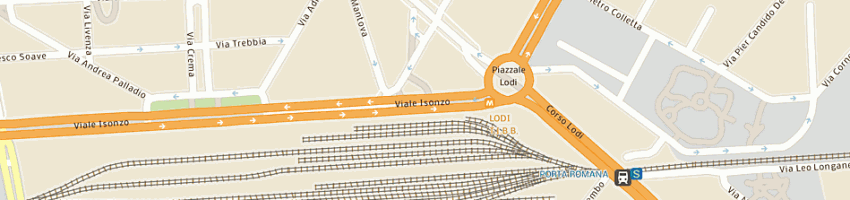 Mappa della impresa bromochim europe srl a MILANO