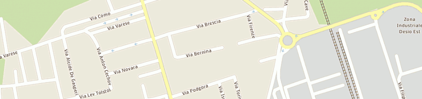 Mappa della impresa guarnieri paolo a DESIO