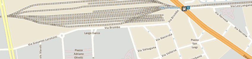 Mappa della impresa crouzet componenti (srl) a MILANO