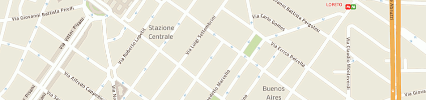 Mappa della impresa studio g e g sas di privato g e c a MILANO