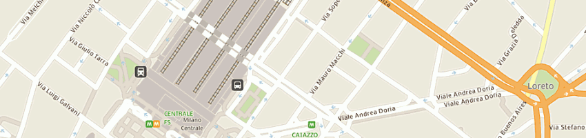 Mappa della impresa silfe srl a MILANO