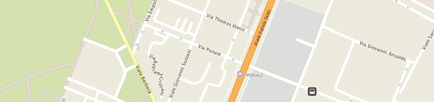 Mappa della impresa guidarini aldo a MILANO