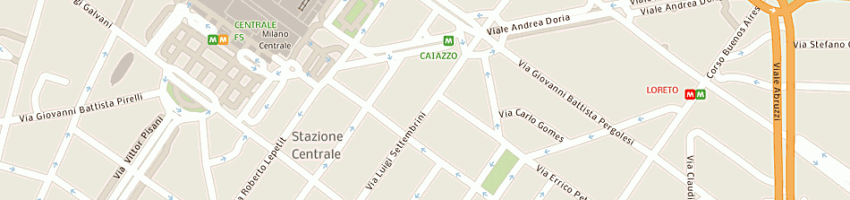 Mappa della impresa bonetti tarciso a MILANO