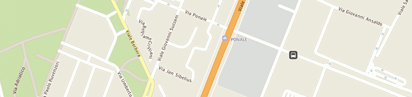 Mappa della impresa jenia sas di adua pugliese e c a MILANO