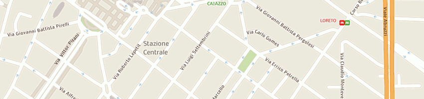 Mappa della impresa momigi - foglie rosse di jiang meicheng snc a MILANO