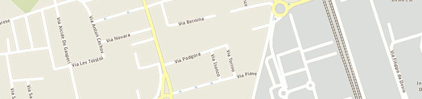 Mappa della impresa la golosa di pantaleo stefano giovanni e c sas a DESIO