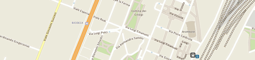 Mappa della impresa consiglio nazionale delle ricerche a MILANO